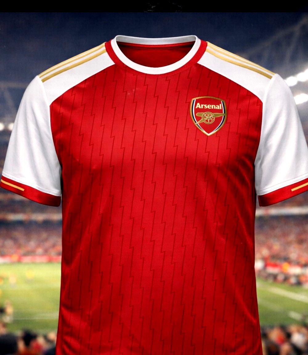 Arsenal FC Home Jersey - Image 3