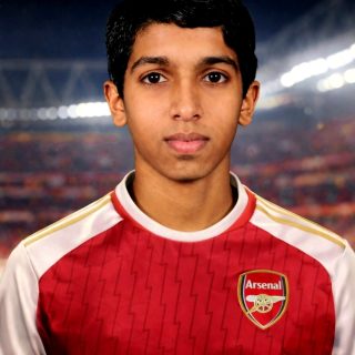 Buy the official Arsenal 2023-24 Home Jersey Online - Front
